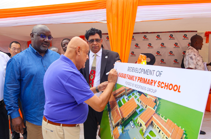 Roofings Group Partners with Kampala Capital City Authority to Redevelop Kasubi Family Primary School