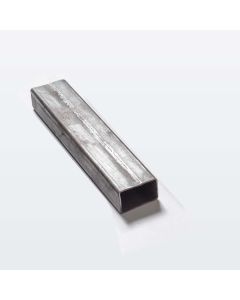 REC TUBES 50X25X2MMX6M