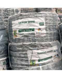 RAZOR WIRE CLIPPED 450MMX8M