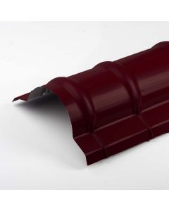 Wrinkle EcoTile Ridges PPAZ G28(0.32mm)X2M Brickred