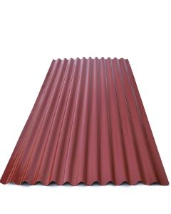 Ordinary Corrugated PPAZ G30(0.25MM)X3M Brickred RL
