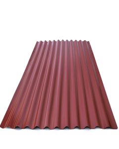 Oridnary Corrugated PPAZ G28(0.32mm)X3M Brickred RL
